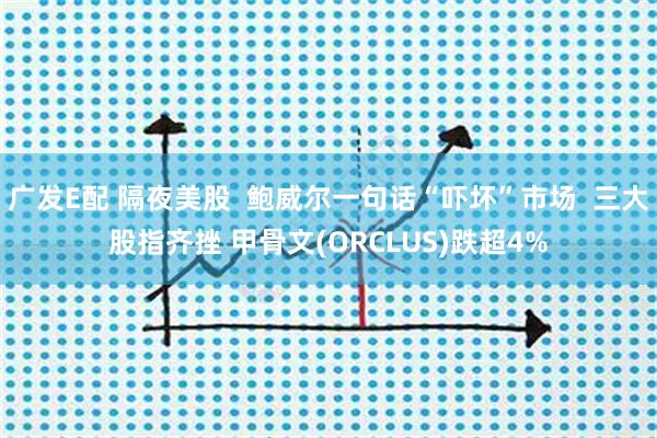 广发E配 隔夜美股  鲍威尔一句话“吓坏”市场  三大股指齐挫 甲骨文(ORCLUS)跌超4%